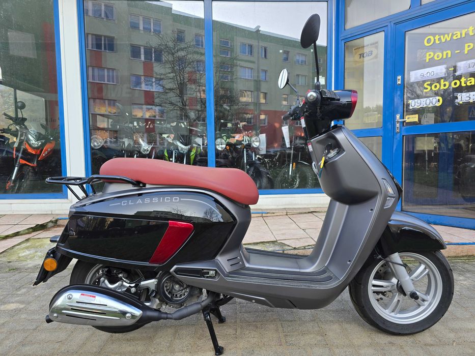 JUNAK CLASSICO 125!fabrycznie nowy!Raty!Dowóz!BLACK WEEKS!Najtaniej!