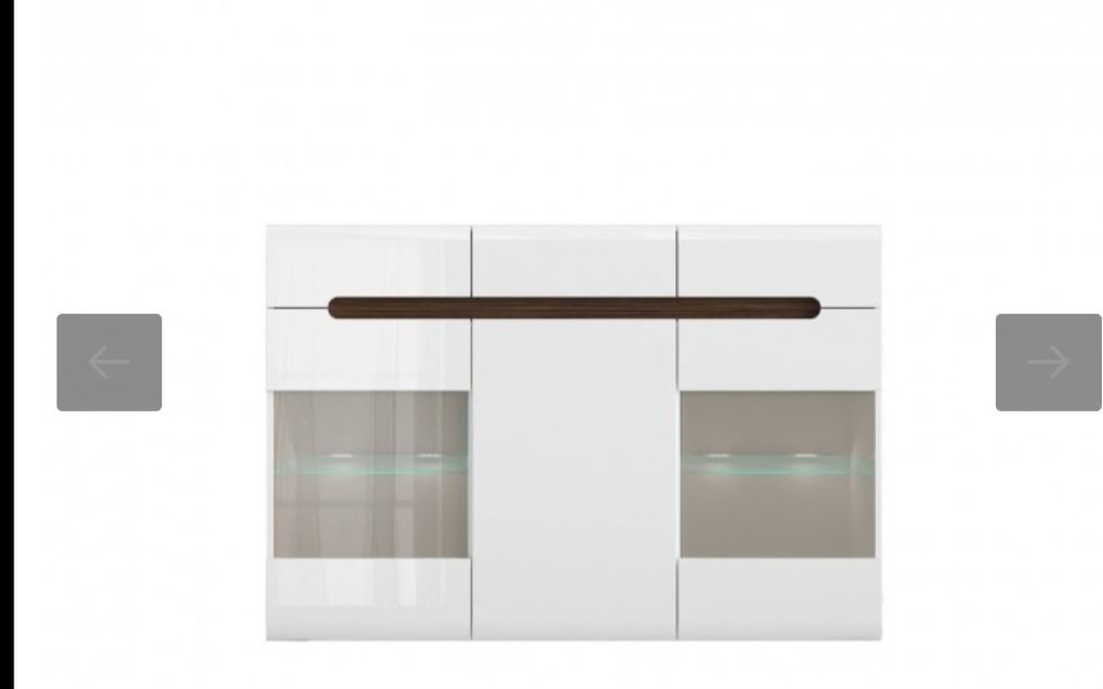 Meble Black red white Azteca