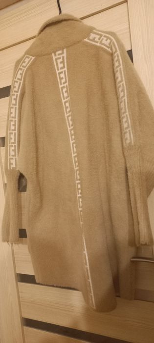 Płaszcz alpaka camel