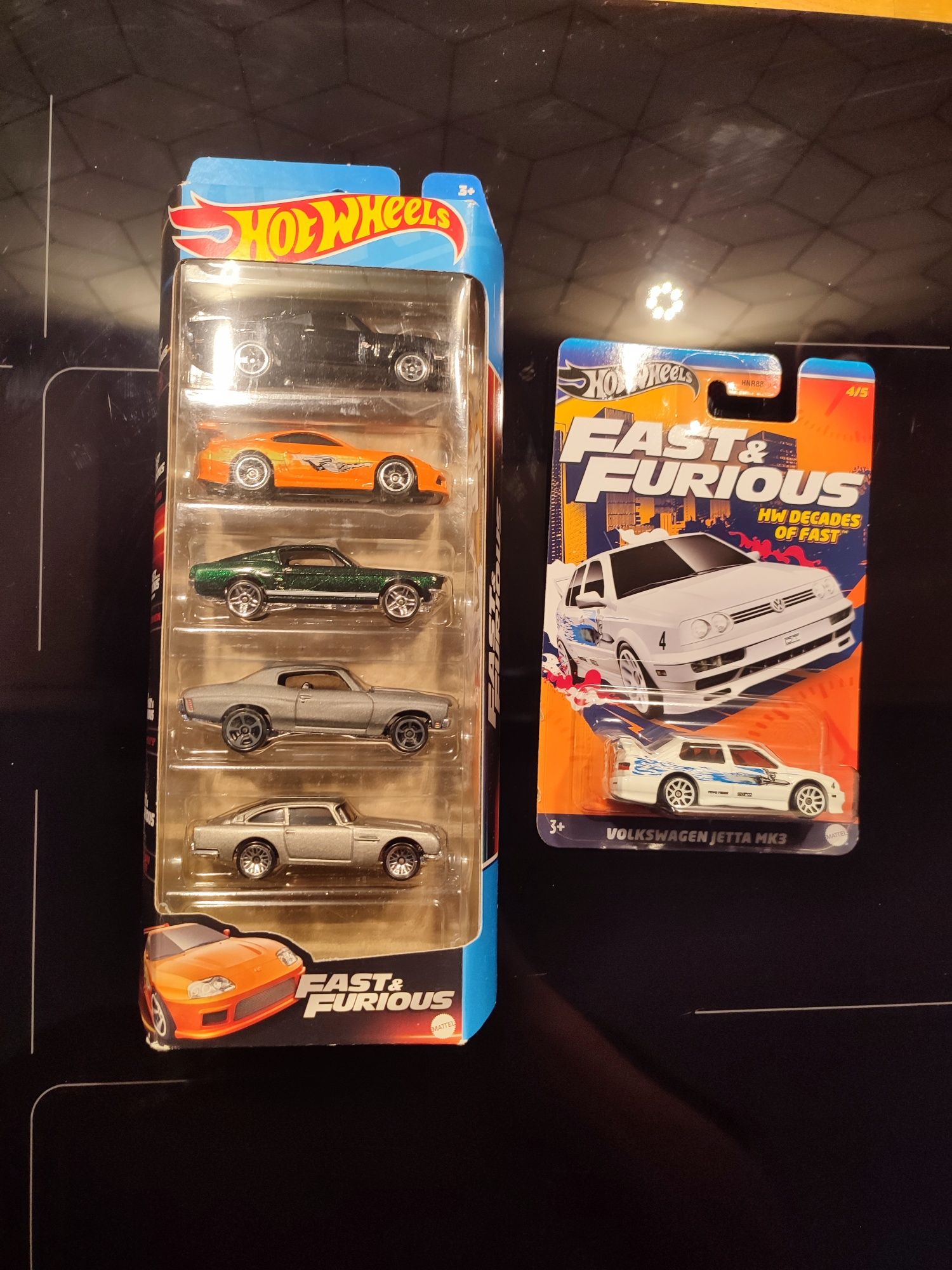 Hot wheels fast furious 5pak vw jetta