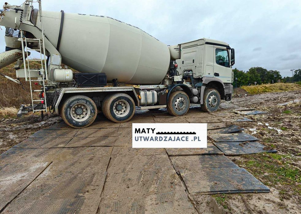 droga tymczasowa/dojazdowa /płyta chodnikowa/utwardzająca/mata drogowa