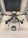 Dron DJI S900 procesor A3 aparatura sterująca