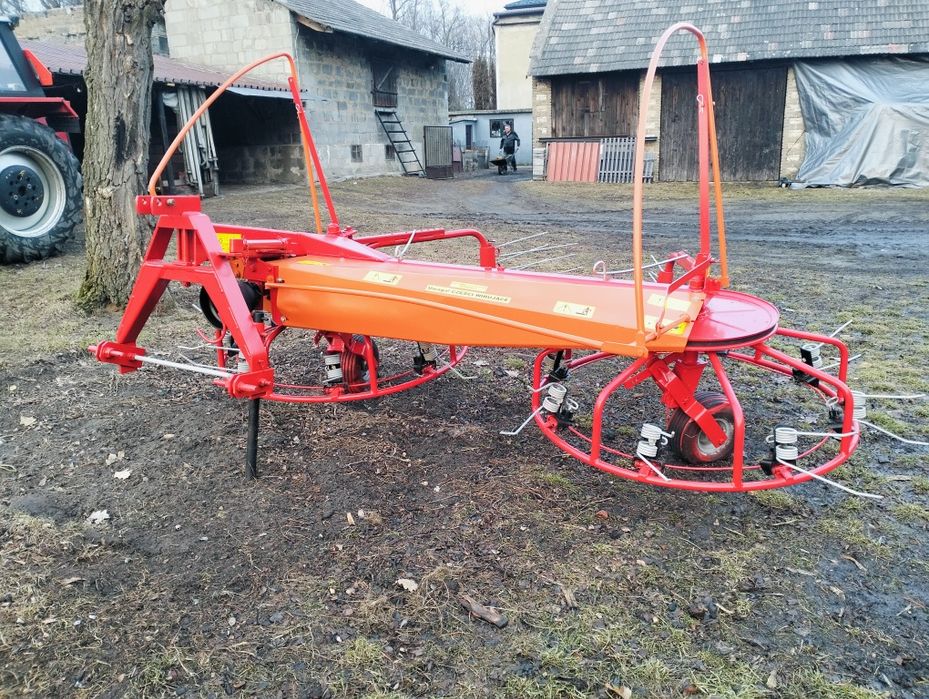 OKAZJA Pomarol z518 po remoncie jak nowa przewracarka - zgrabiarka do