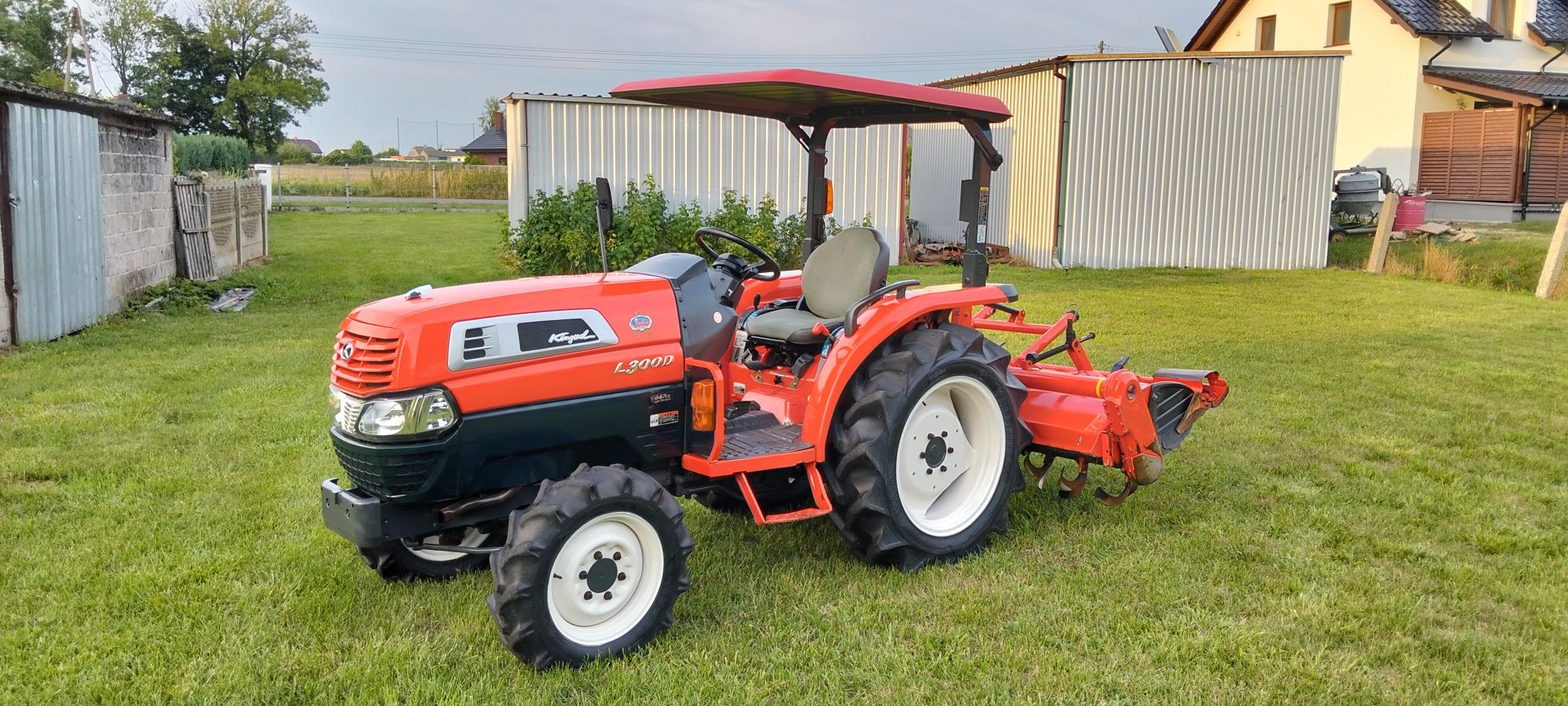 Traktorek 4x4 30 km wspomaganie ciągnik tur kubota yanmar john