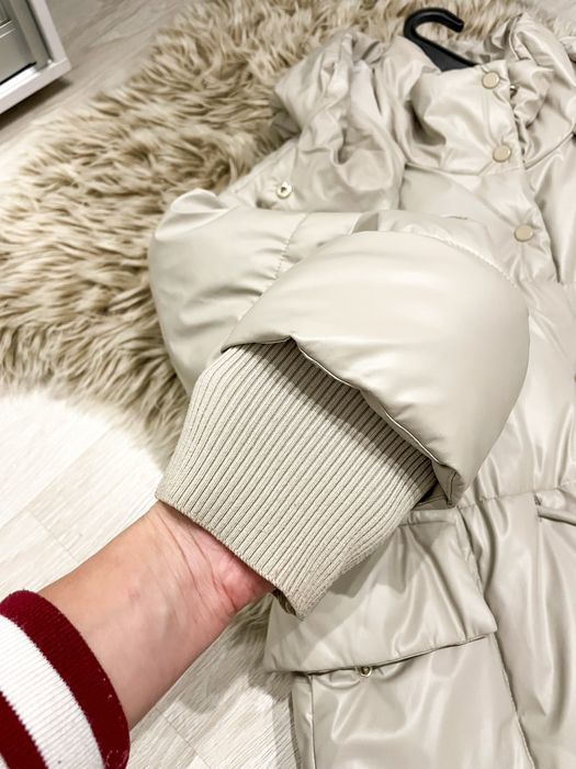 Пуховик/ пальто Reserved екошкіра