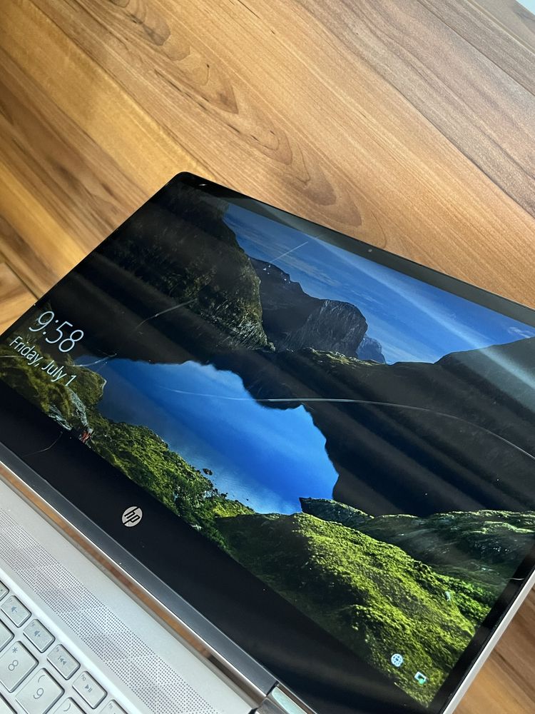 Hp Pavilion x360 14m ips i5 8520u 4 ядра ssd сенсорний трансформер