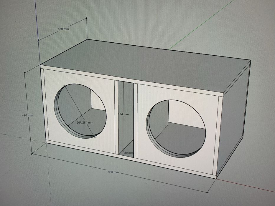 Расчет короба для сабвуфера, сабвуфер, саб, короб