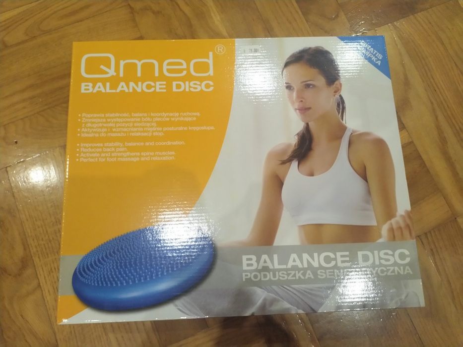 Poduszka sensoryczna Qmed niebieska