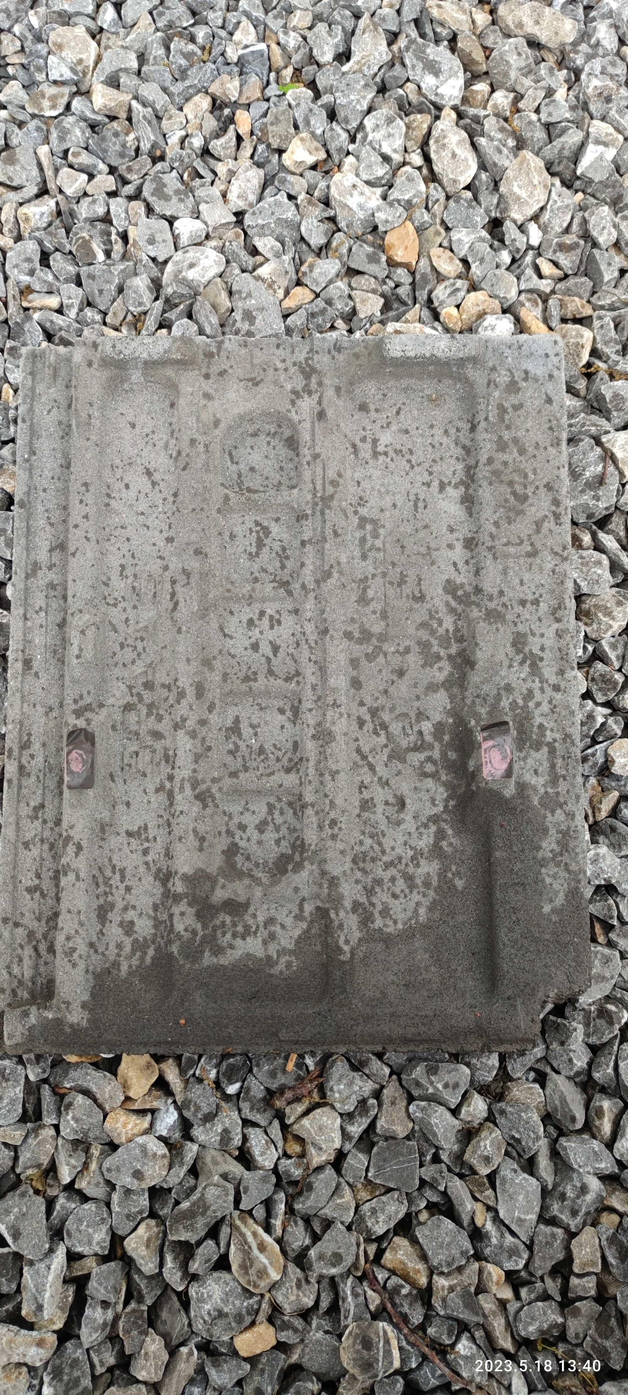 Dachówka plaska Teviva Cisar grafit Braas betonowa