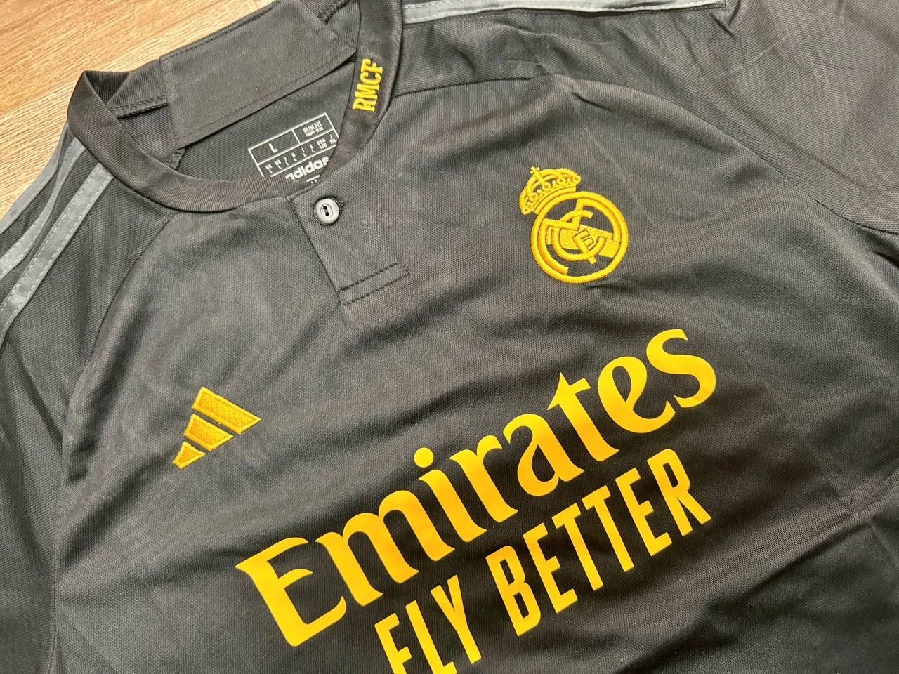 Camisola oficial dos clubes real Madrid do S ao Xxl