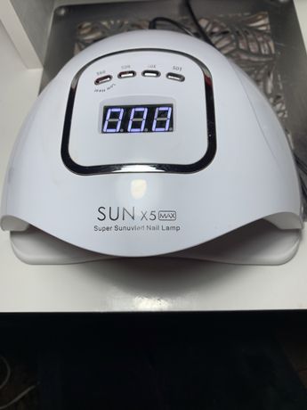 Лампа для маникюра uv led sun x5 max 80w 45 leds