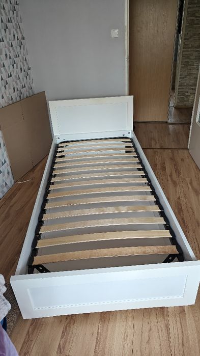 Łóżko firmy Bodzio 90x200 + materac