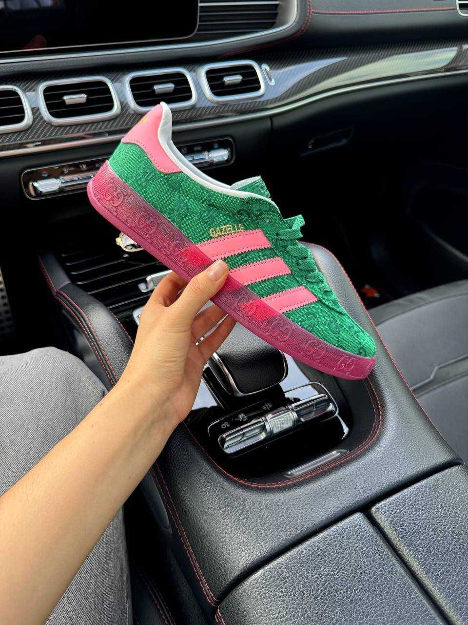 Adidas x Gucci Gazelle Green GG Monogram (36-40)