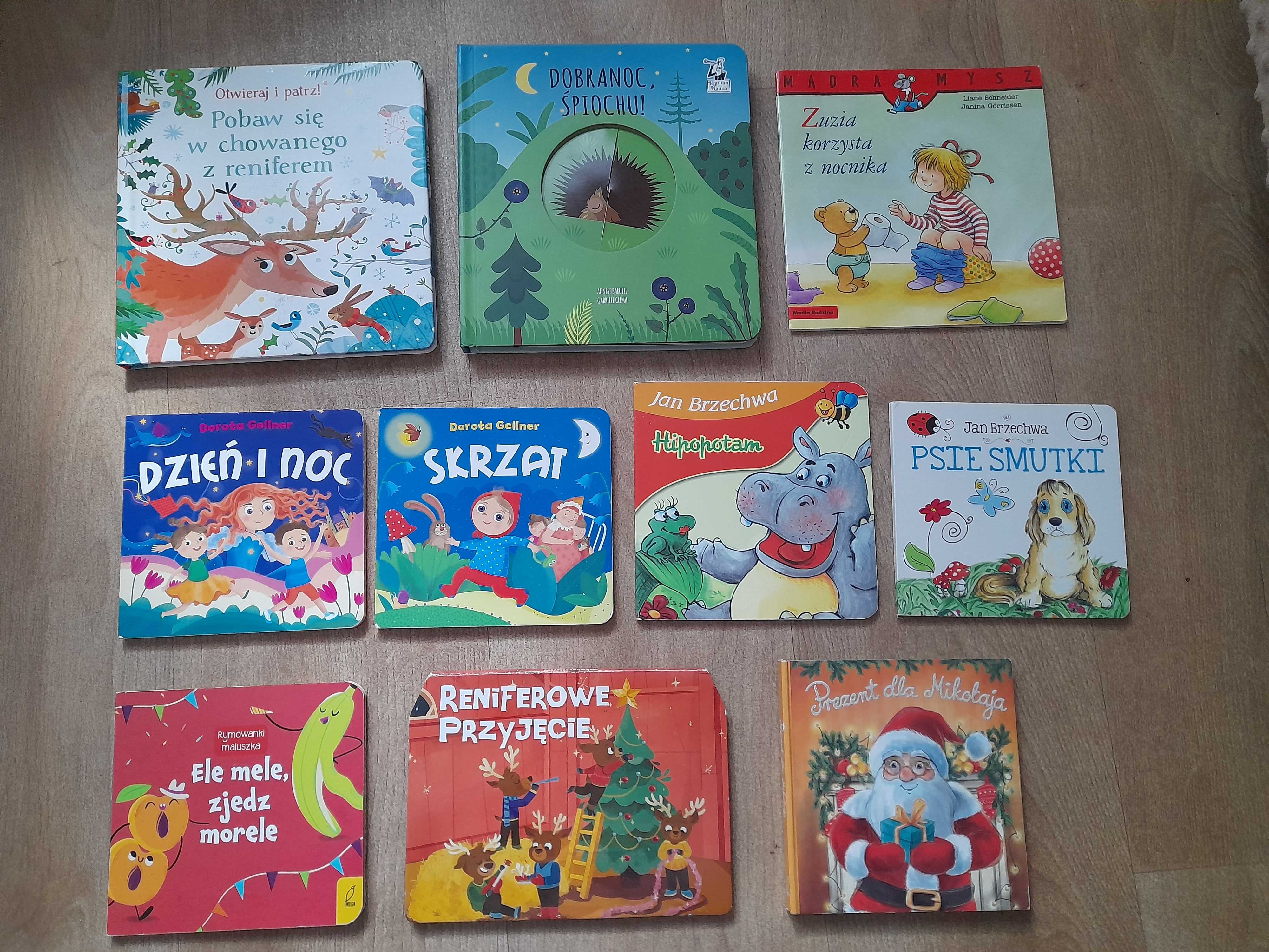 Zestaw 10 książeczek dla maluszków