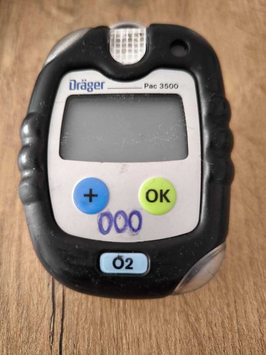 Mierniki gazu Drager do tlenu, O2 pac 3500