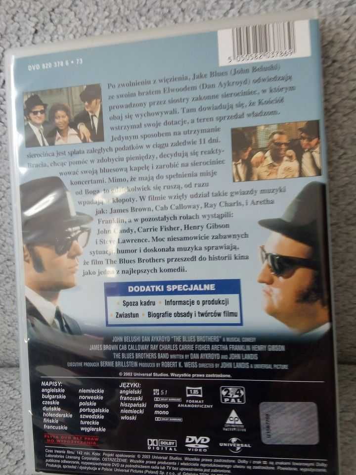 Blues Brothers film na DVD