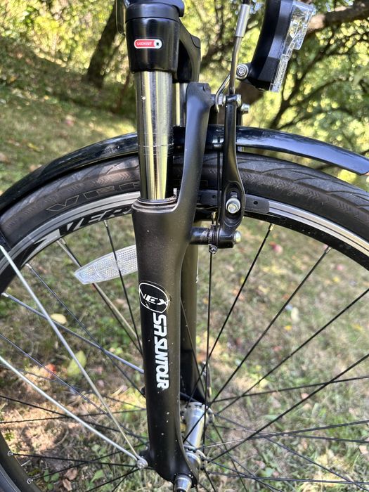 Uzywany Rower Fuji Crosstown 1.1 Sprawny Stan Dobry M/L 21’’,Kolo 28’’