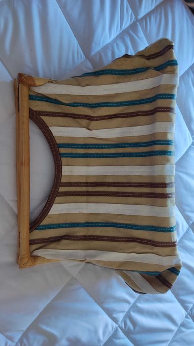 * * * * Nova Mala Parfois - Alça madeira /bambu  ( unica ) * * * * *