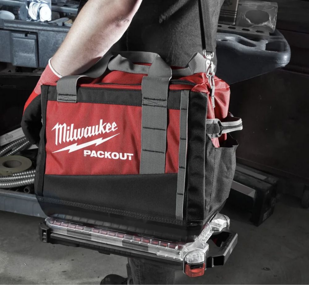 Ящик органайзер тонкий компактний MILWAUKEE PACKOUT 4932471065