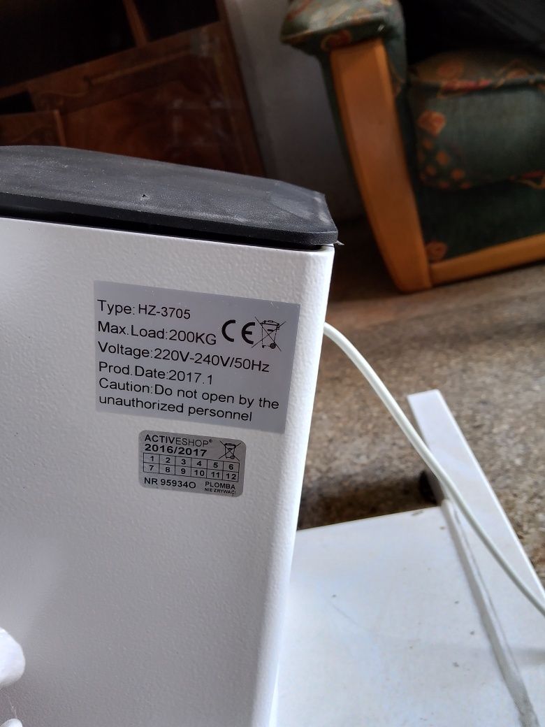 Łóżko kosmetyczne elektryczne