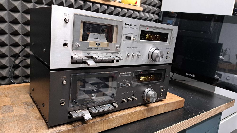 Deck Technics RS-M15 SREBRNY