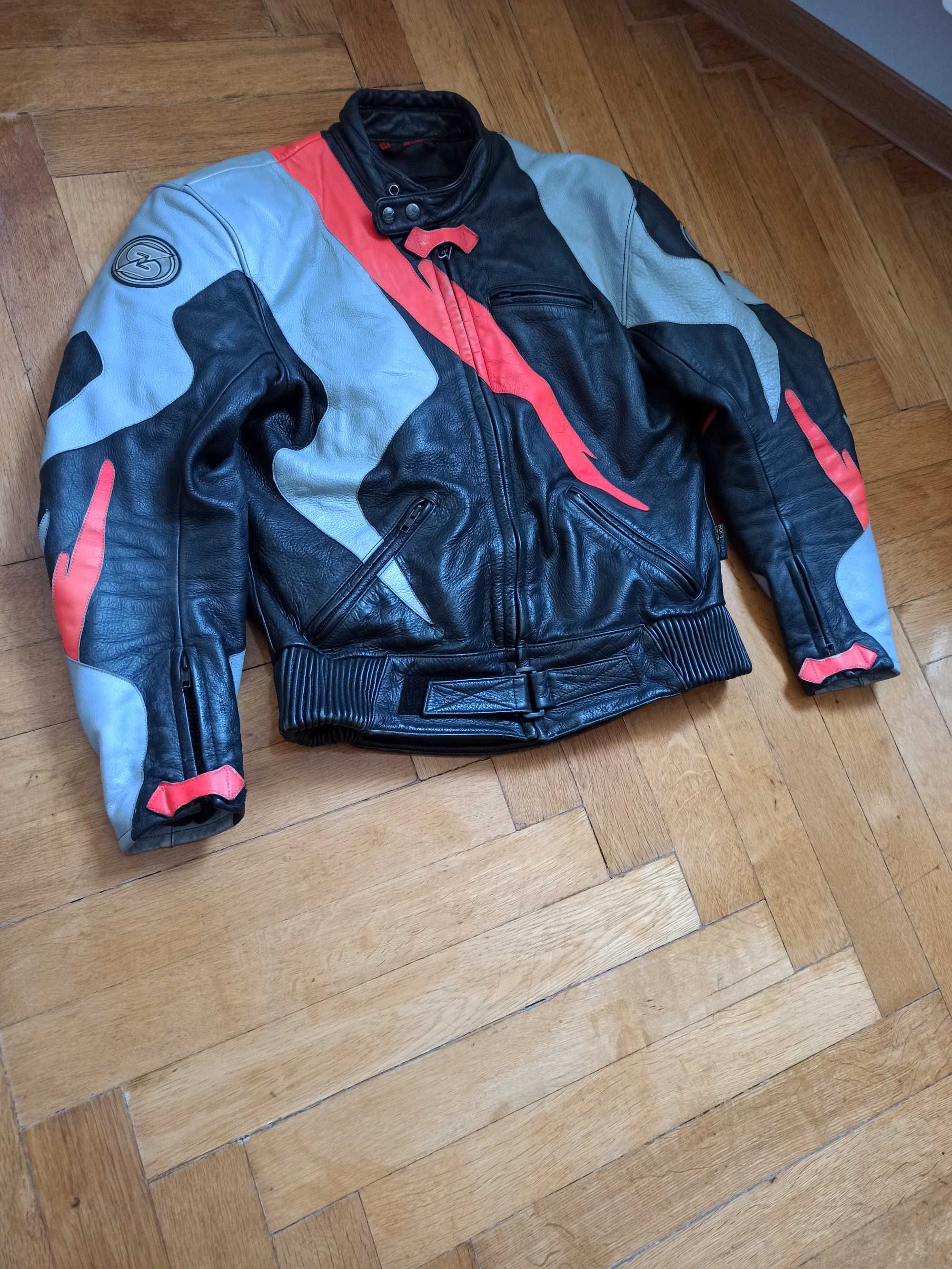 Kurtka motocyklowa skórzana Swift rozmiar M