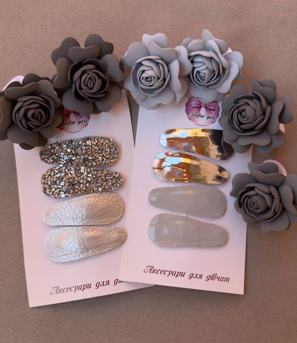 Шкільні троянди .Заколки півонії. Пионы. Заколка квіти