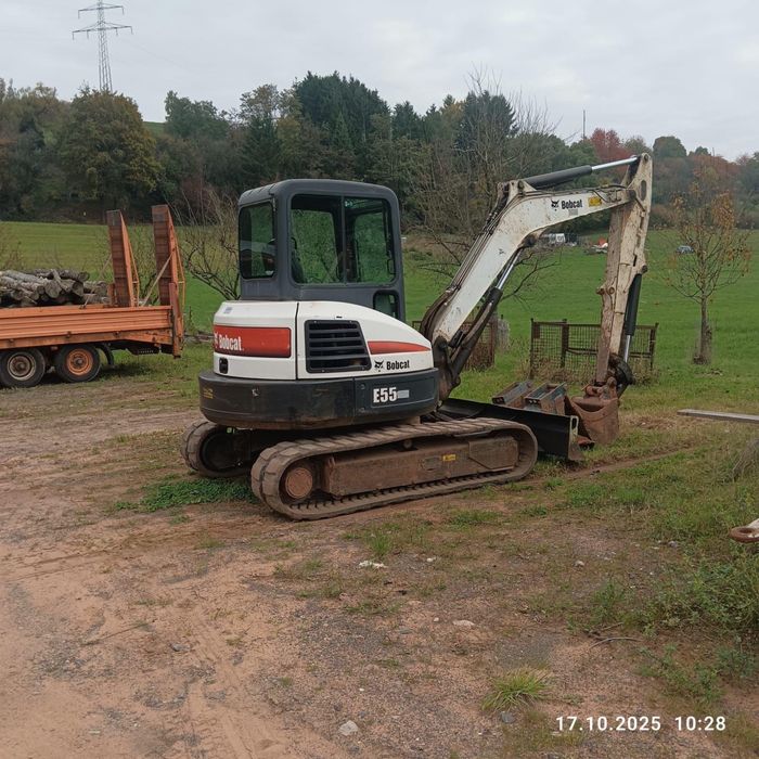 Міні-екскаватор Bobkat E55 2012