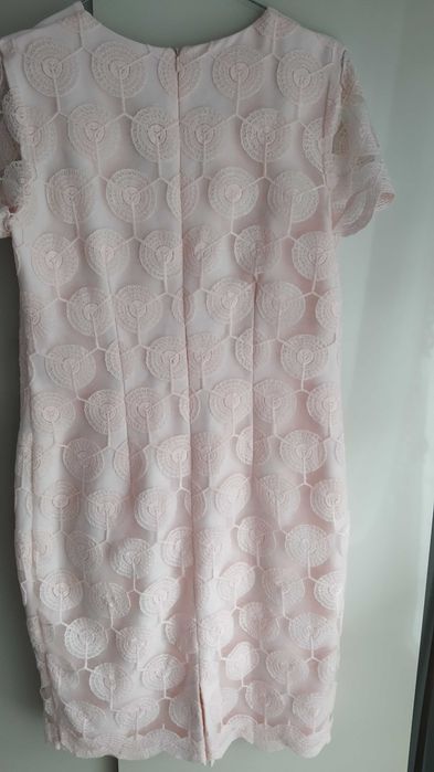 Garsonka komplet kostium damski r.40 wesele pudrowy róż 490zł