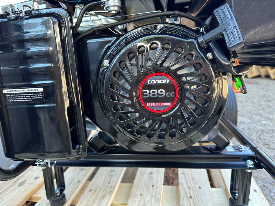 Генератор Loncin 6500 DC (AVR) - 5,5 кВт, мідь, доставка, самовивіз