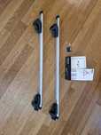 Bagażnik Thule + stopy Thule Rapid System 757, belki 108 cm + 120 cm