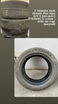 Michelin pilot alpin suv 5 275/45/20