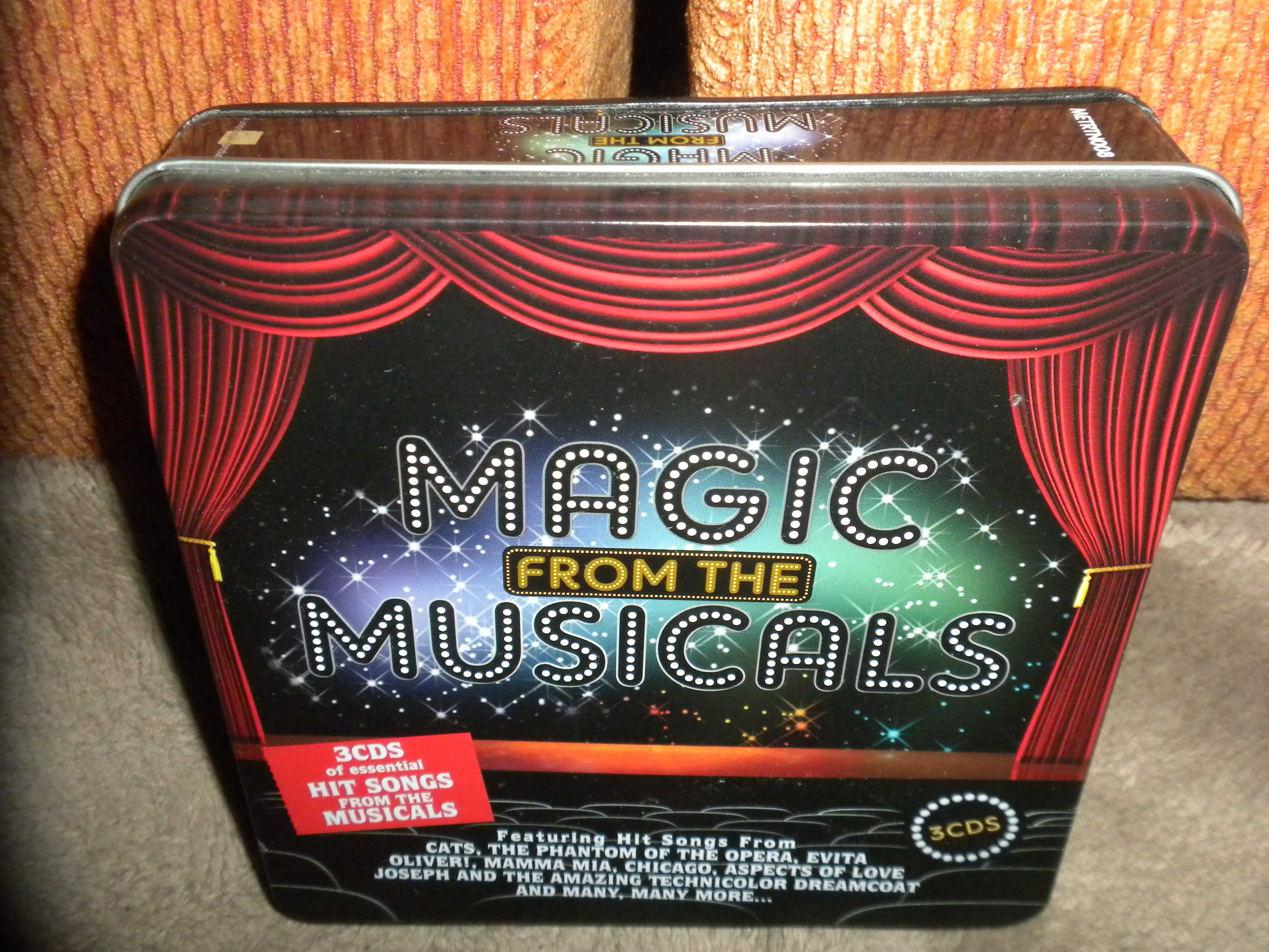 VARIOUS Magic From The Musicals 3CD METALBOX Grease,Cats,Chicago,Król