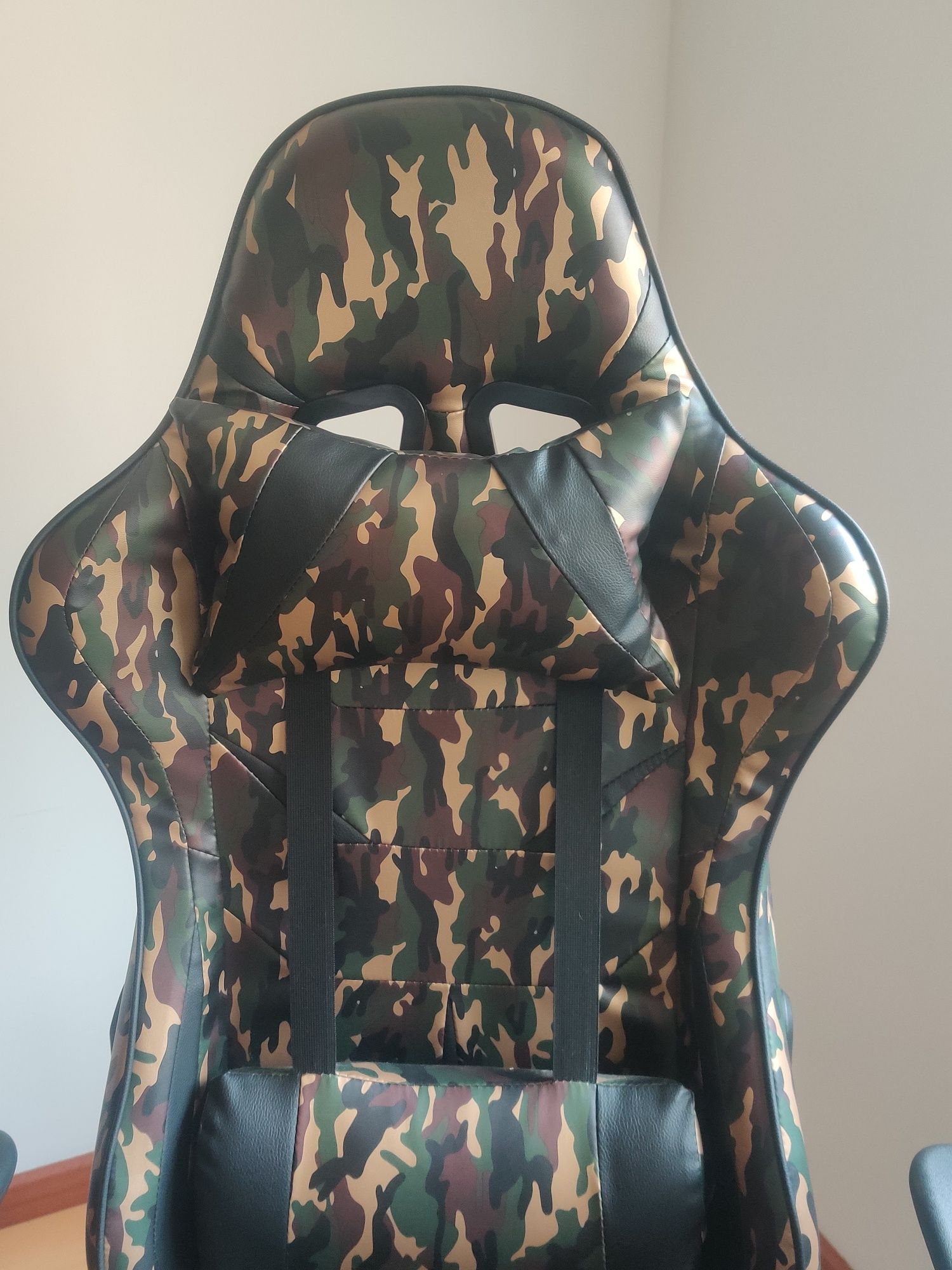 Cadeira Gaming Verde Camuflado