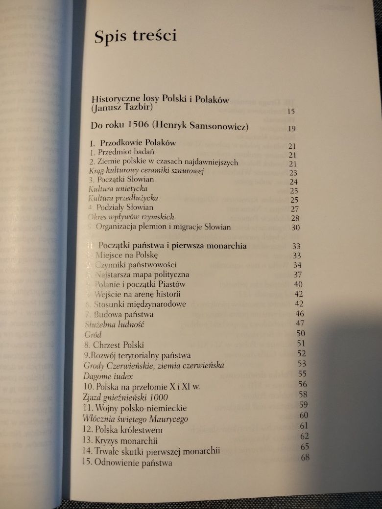 Historia Polski tom 1. Polska do 1586