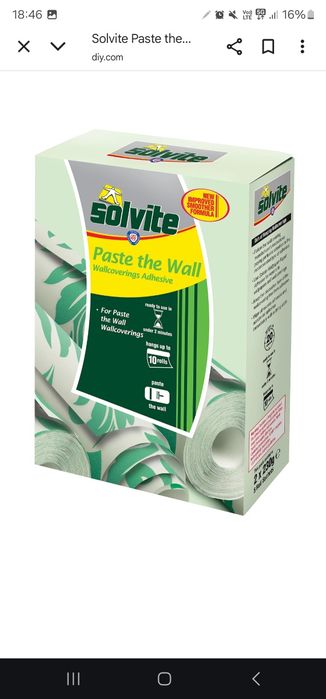 Solvite Paste the wall Klej do tapet 470g