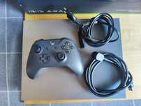 Konsola Xbox one x gold rush
