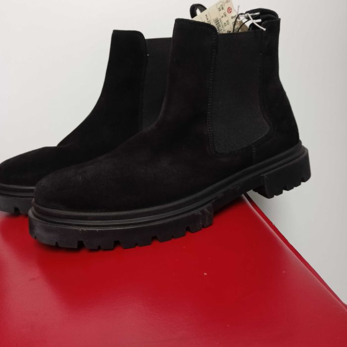 Buty, sztyblety, Reserved r 43 nowe , skóra