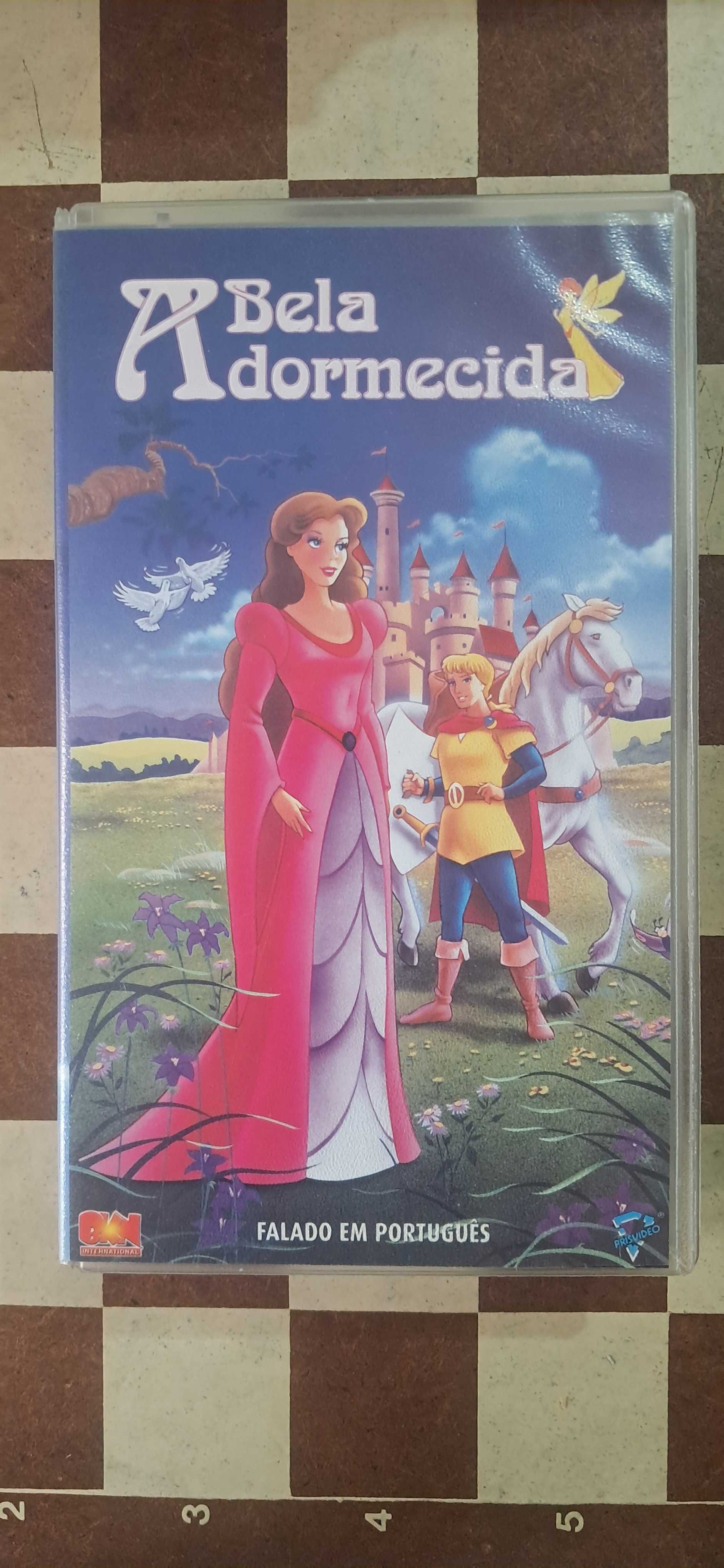 A bela adormecida VHS Cassete