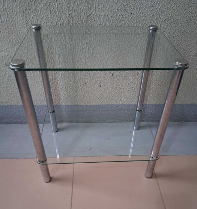 Mesa de Apoio em Vidro