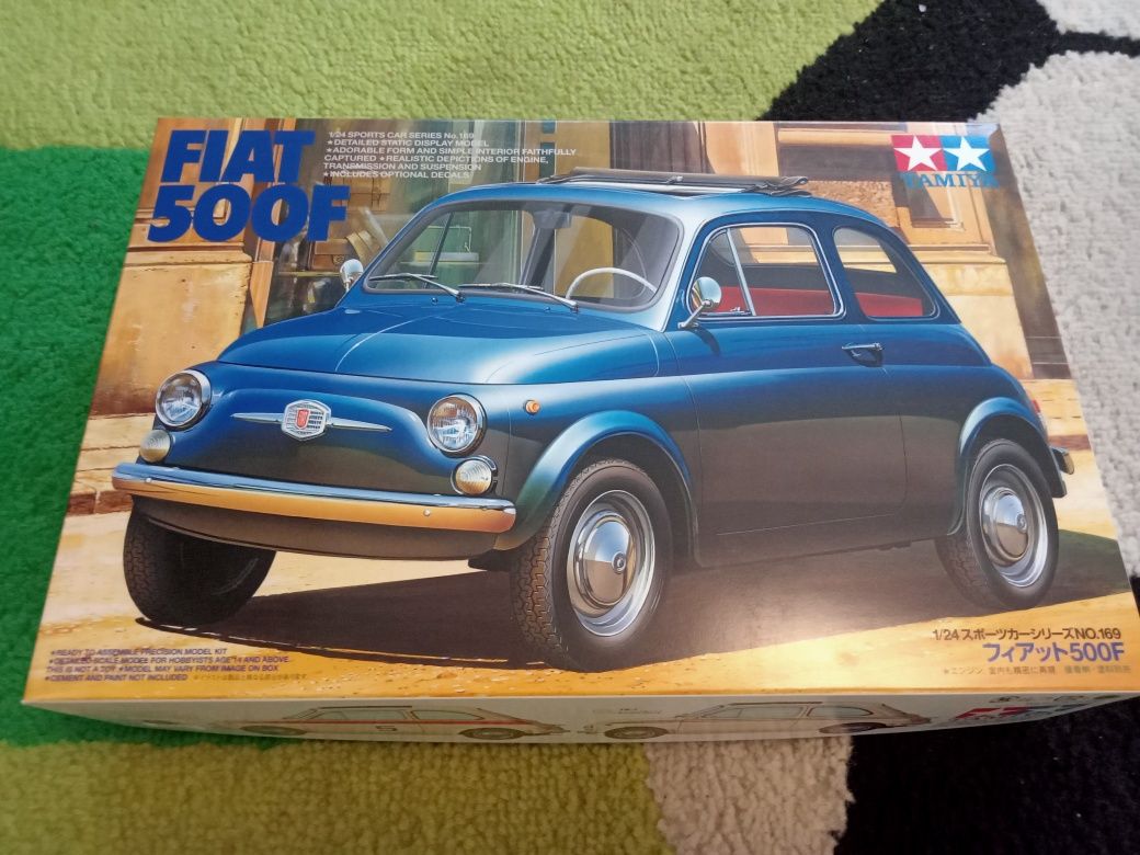 Fiat 500 F TAMIYA - Nowy model 1:24