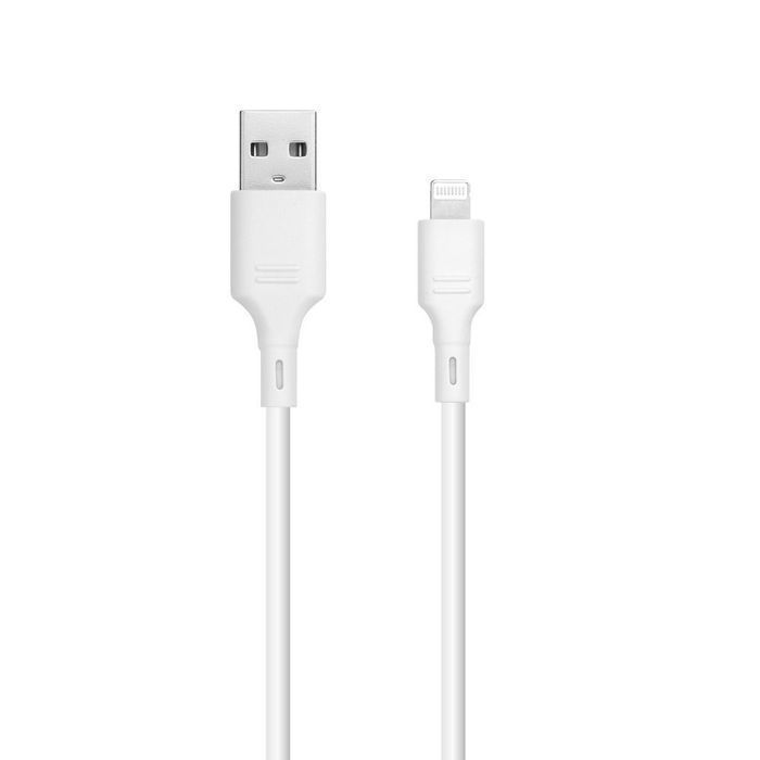 Kabel USB A do Lightning Blue Star 2,4A 1 m DC-001AL2.4 biały