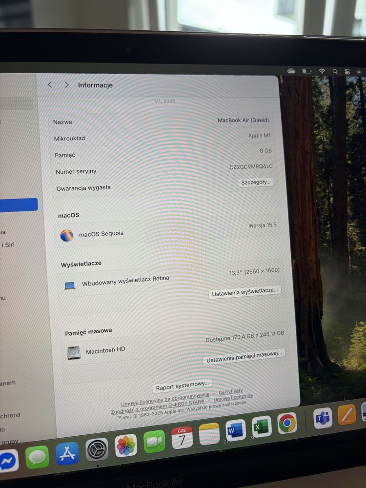 MacBook Air M1 2020