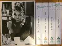 Audrey Hepburn - Kolekcja 4 kaset VHS