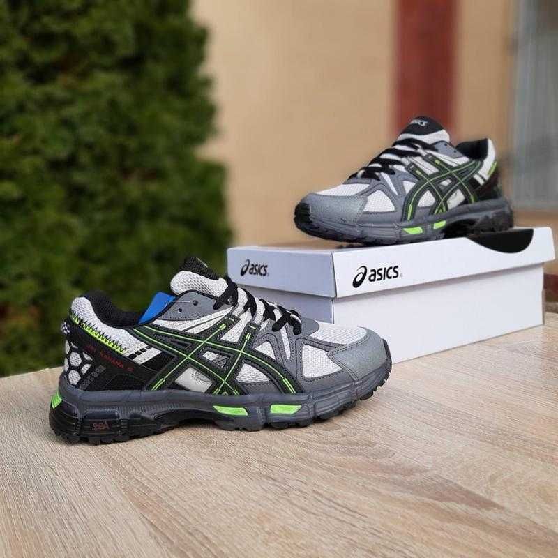 Asics Gel Kahana 8 Grey Green. Стильні кросівки асикс Літо/Весна/осінь