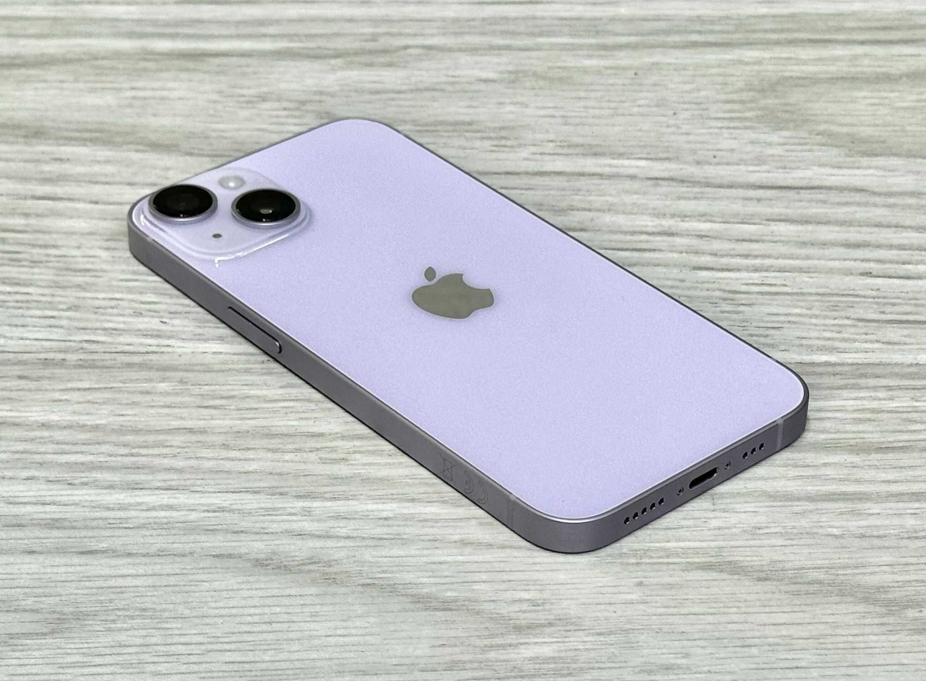 • Iphone 14 Purple 128Gb / Батарея знос 9% / Є оплата ЧАСТИНАМИ •