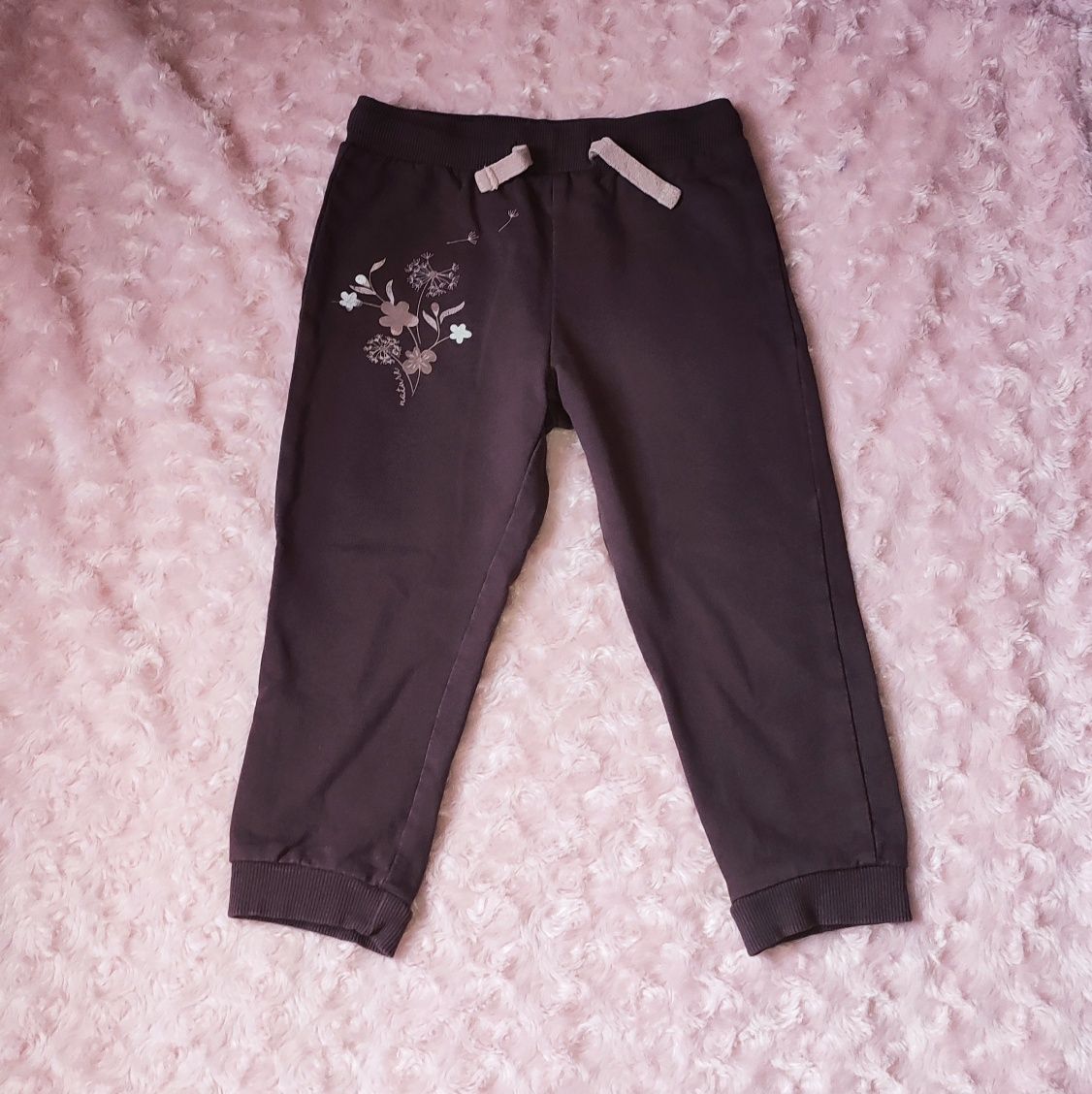 Spodnie dresowe dresy 2 pary r.98