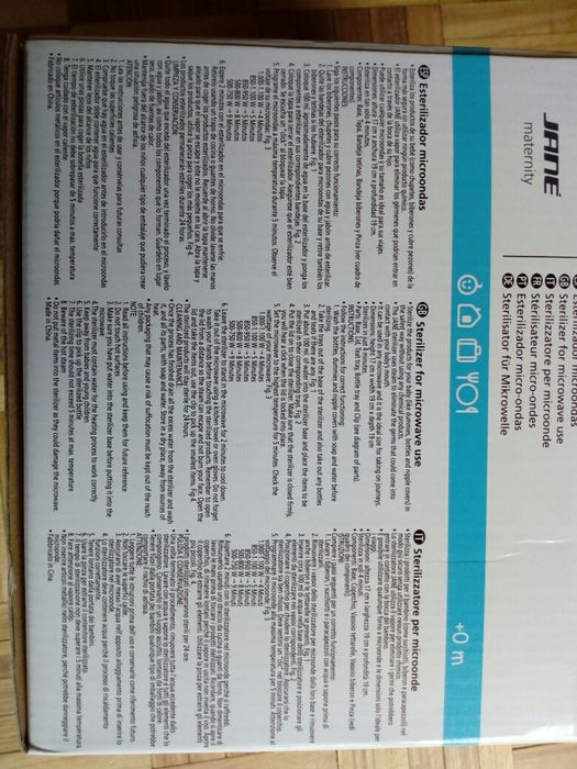 Esterilizador microondas novo