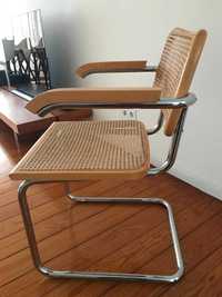 6 belíssimas cadeiras, como novas, originais Marcel Breuer