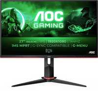 Monitor Gamingowy Aoc 27G2U Fhd Led Ips 144Hz 1Ms (27G2U/Bk) Wada